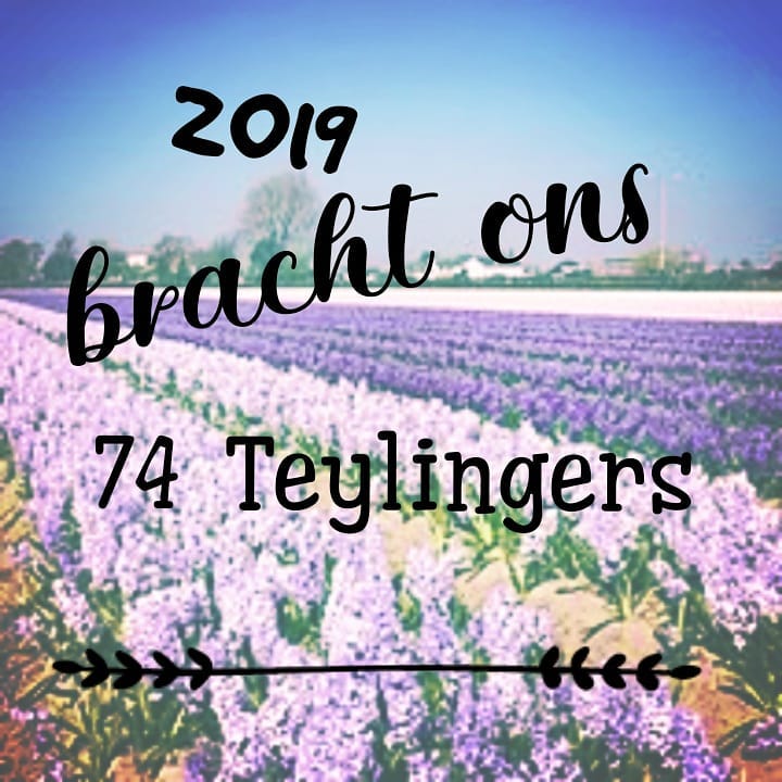 2019 bracht ons 74 Teylingers